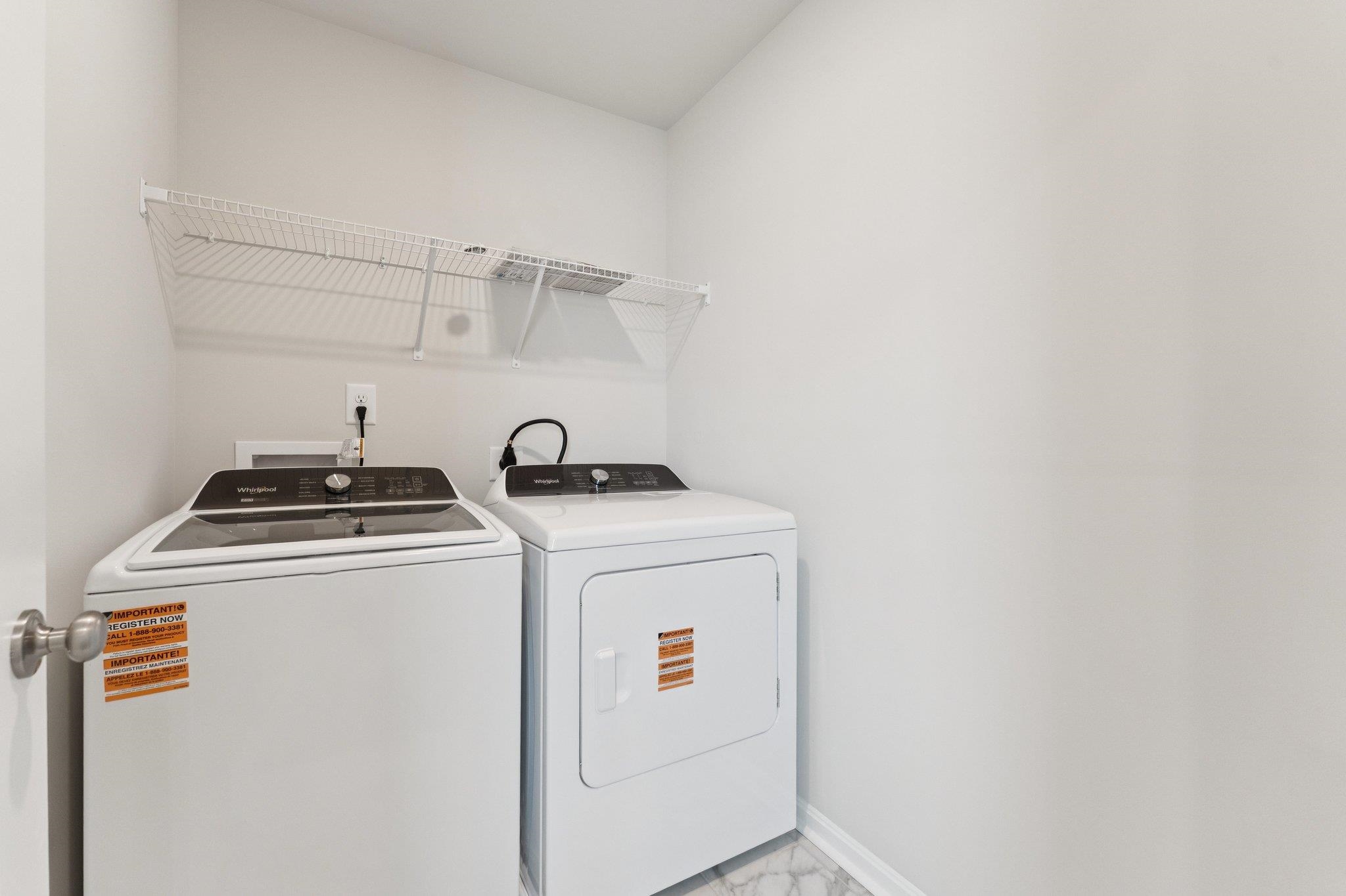 120 Meadow Ridge Way Staunton, VA 24401 - Photo 22 of 33 a utility room with dryer and washer