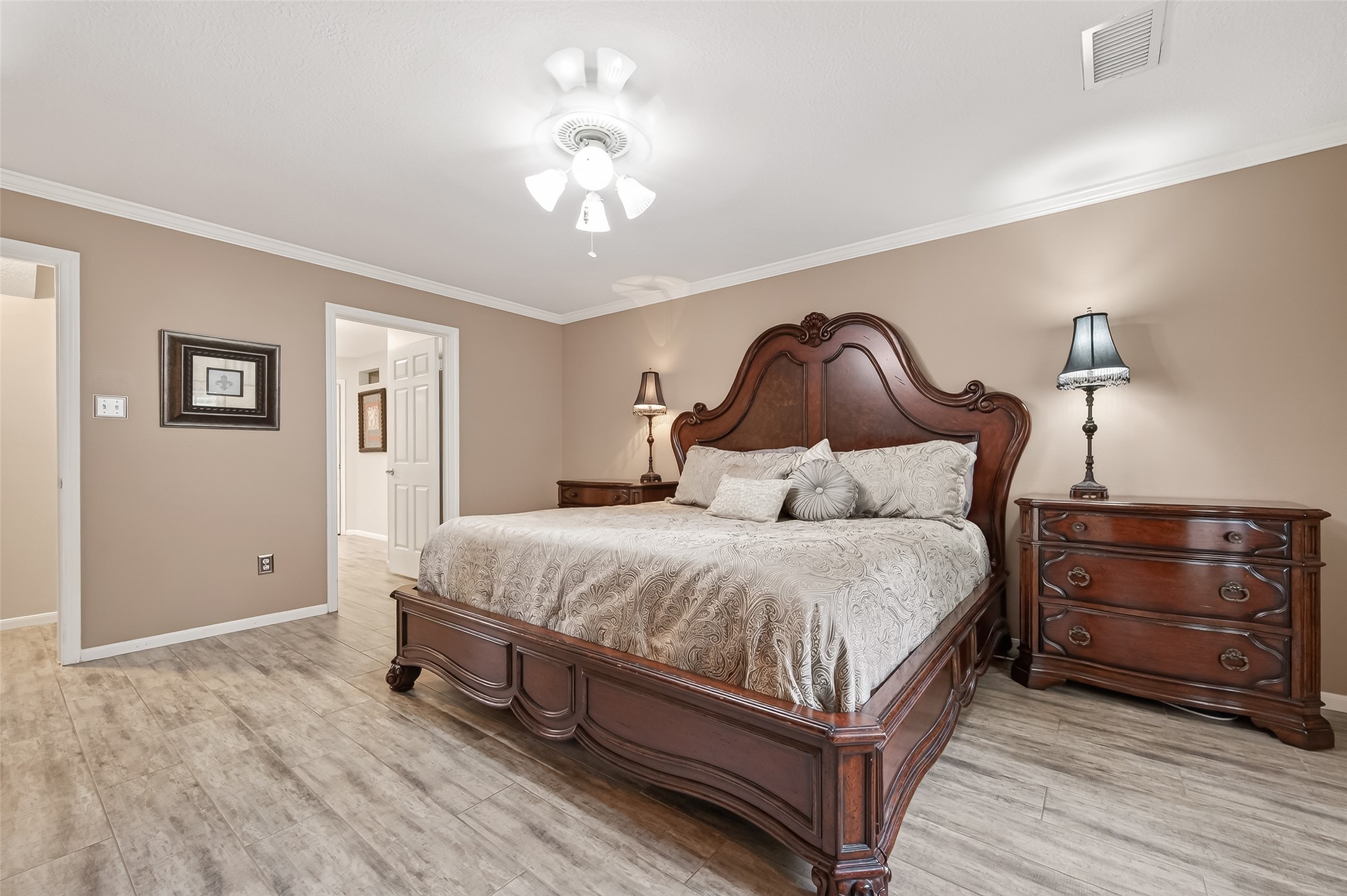 7310 Maidstone Lane Houston, TX 77095 - Photo 17 of 40 Another view of the primary bedroom.