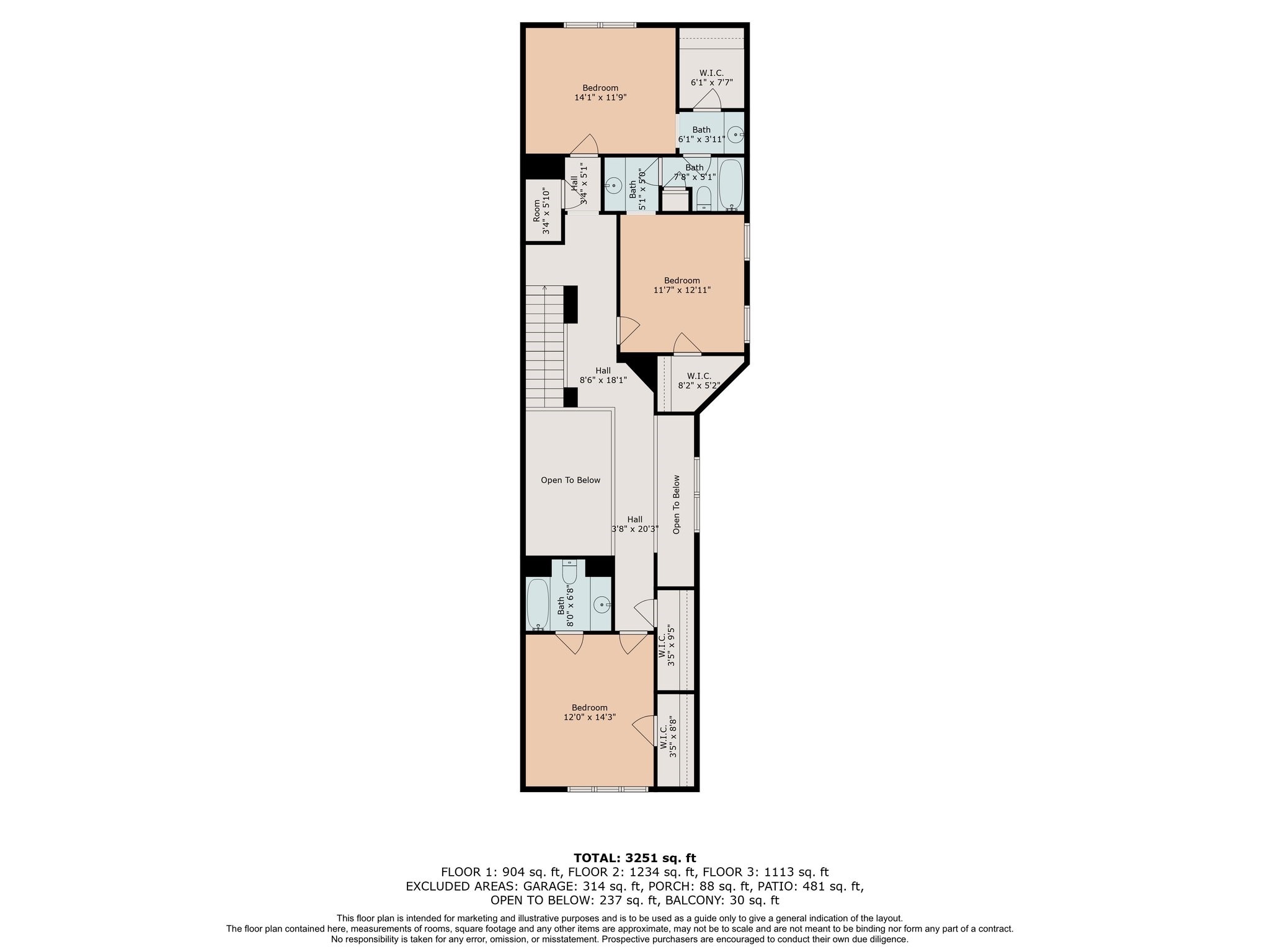 1202 Marconi Street Houston, TX 77019 - Photo 23 of 23 a picture of floor plan
