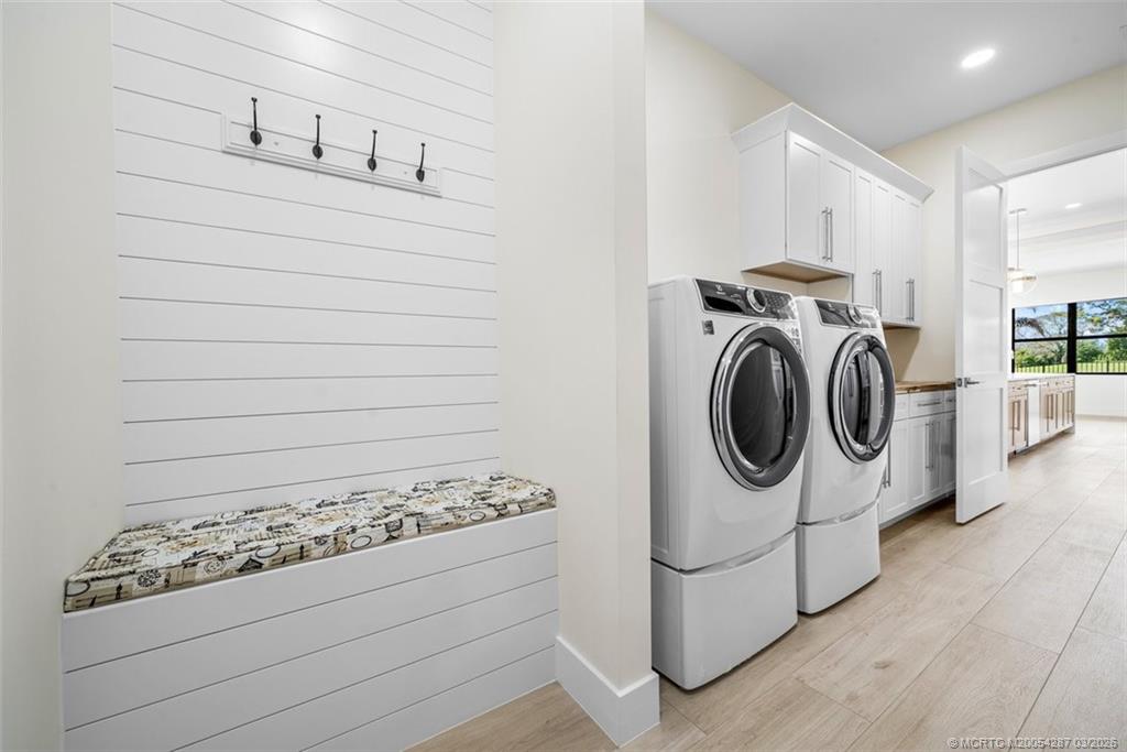 5101 Southeast Burning Tree Circle Stuart, FL 34997 - Photo 51 of 85 Laundry, storage, sink, changing area