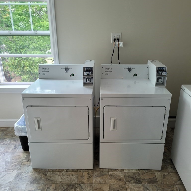 130 Spring Street, Unit 202 Mansfield, MA 02048 - Photo 20 of 23 a utility room with dryer and washer