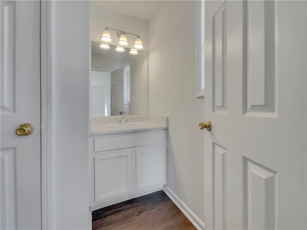 35 Grove Lane Temple, GA 30179 - Photo 18 of 25 a bathroom with a sink and a mirror