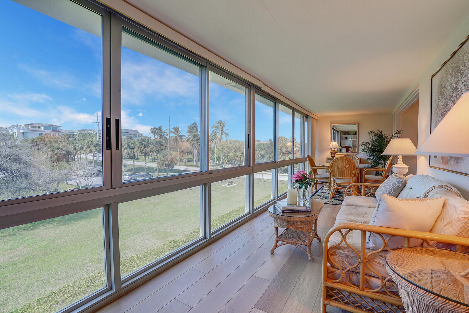 20 Celestial Way, Unit 314 Juno Beach, FL 33408 - Photo 13 of 35 a living room with furniture and a large window