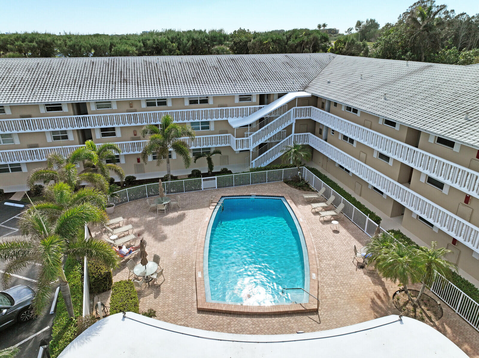 20 Celestial Way, Unit 314 Juno Beach, FL 33408 - Photo 24 of 35 a aerial view of a house with a yard balcony
