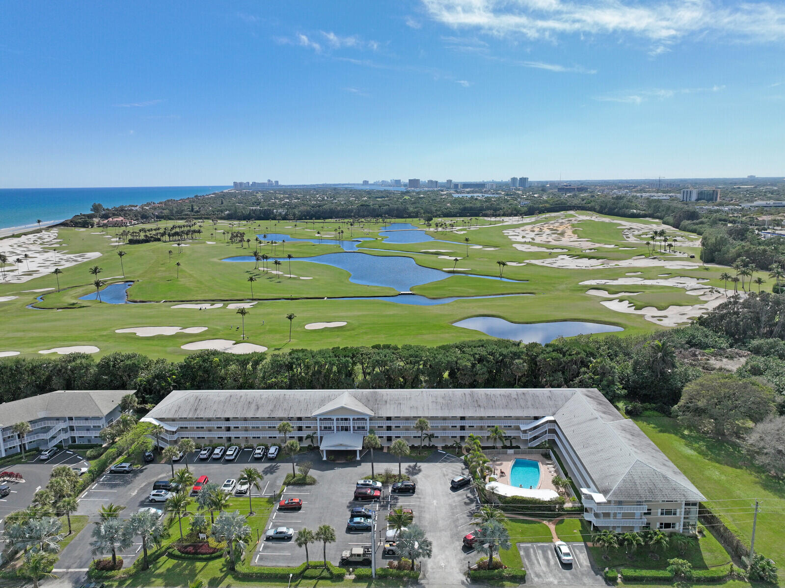 20 Celestial Way, Unit 314 Juno Beach, FL 33408 - Photo 26 of 35 an aerial view of a house with a garden