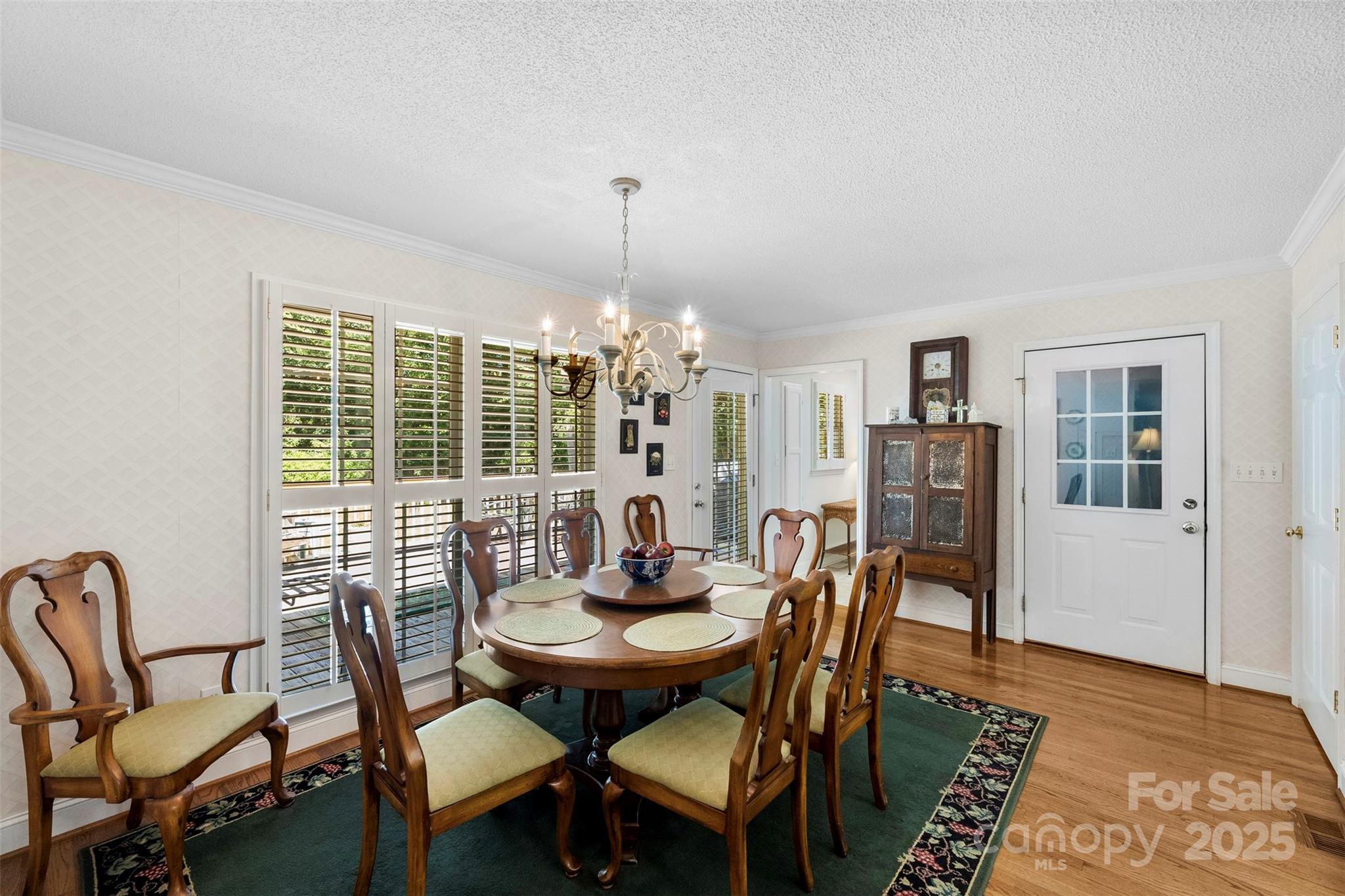 600 Queens Road Cherryville, NC 28021 - Photo 14 of 45 a view of a dining room with furniture window and wooden floor