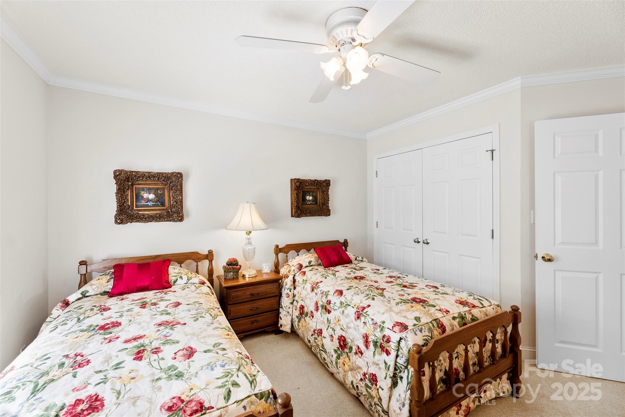600 Queens Road Cherryville, NC 28021 - Photo 25 of 45 a bedroom with a bed and a dresser in it