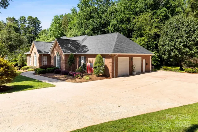 front view of a house with a small yard