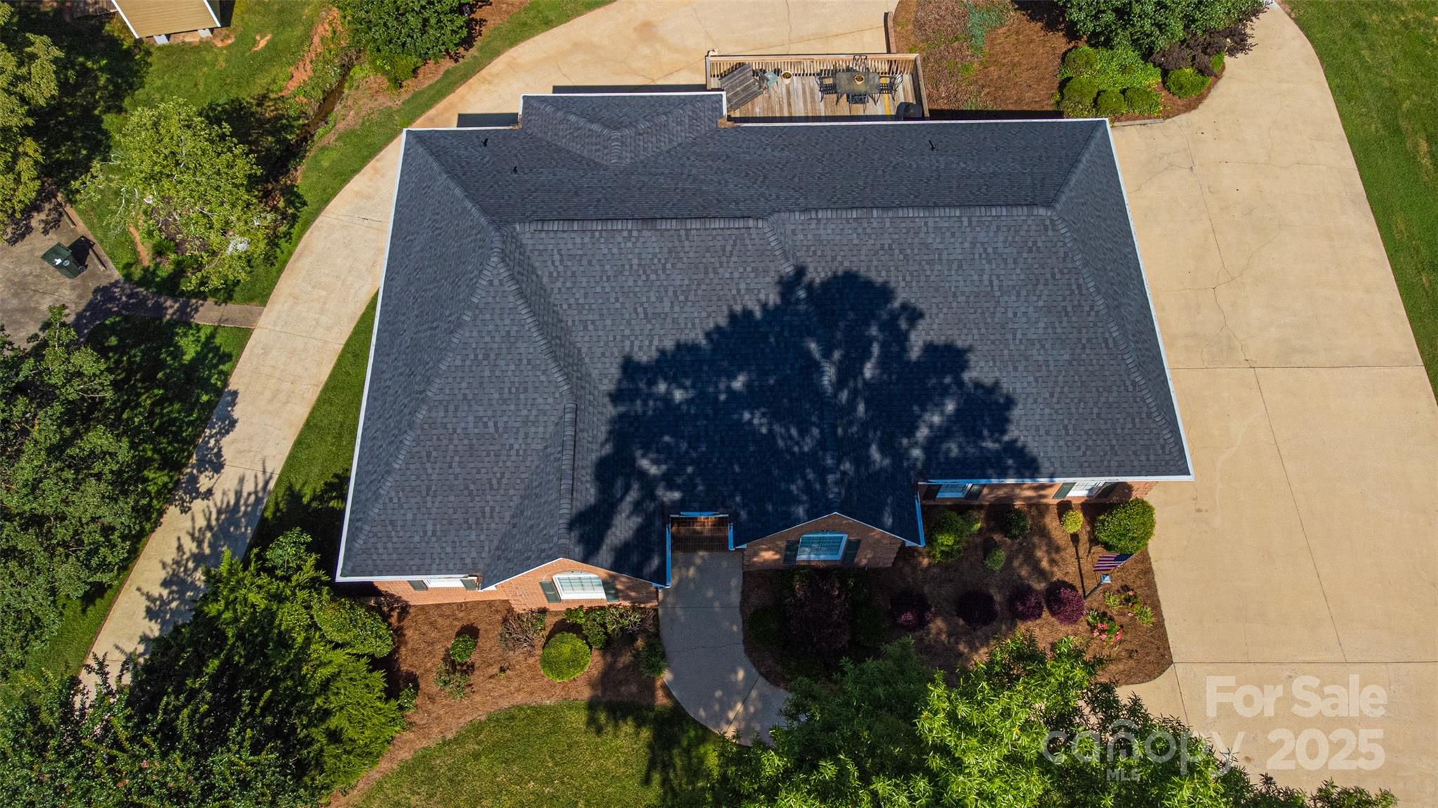 600 Queens Road Cherryville, NC 28021 - Photo 42 of 45 an aerial view of a house with a yard