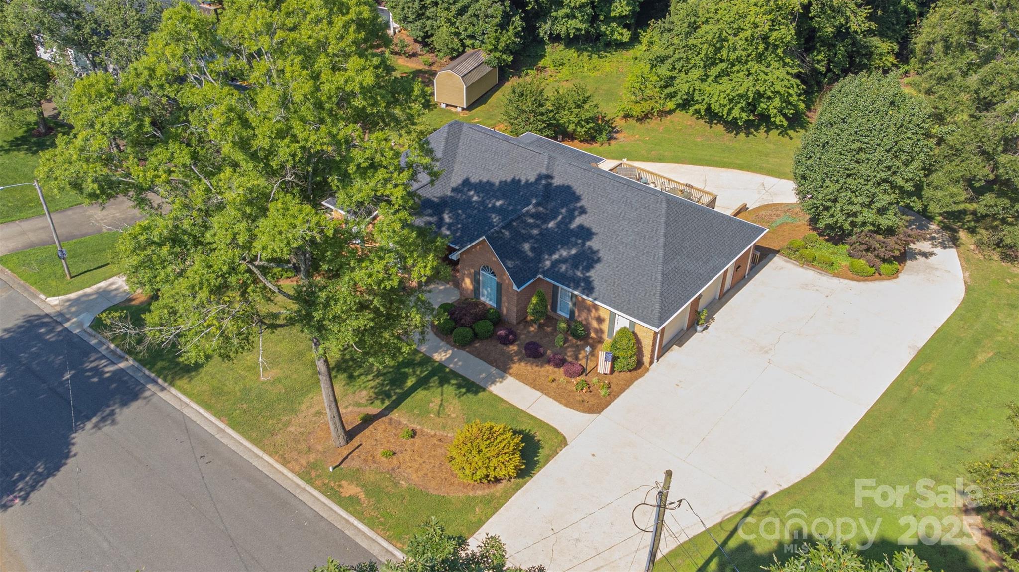 600 Queens Road Cherryville, NC 28021 - Photo 43 of 45 an aerial view of a house