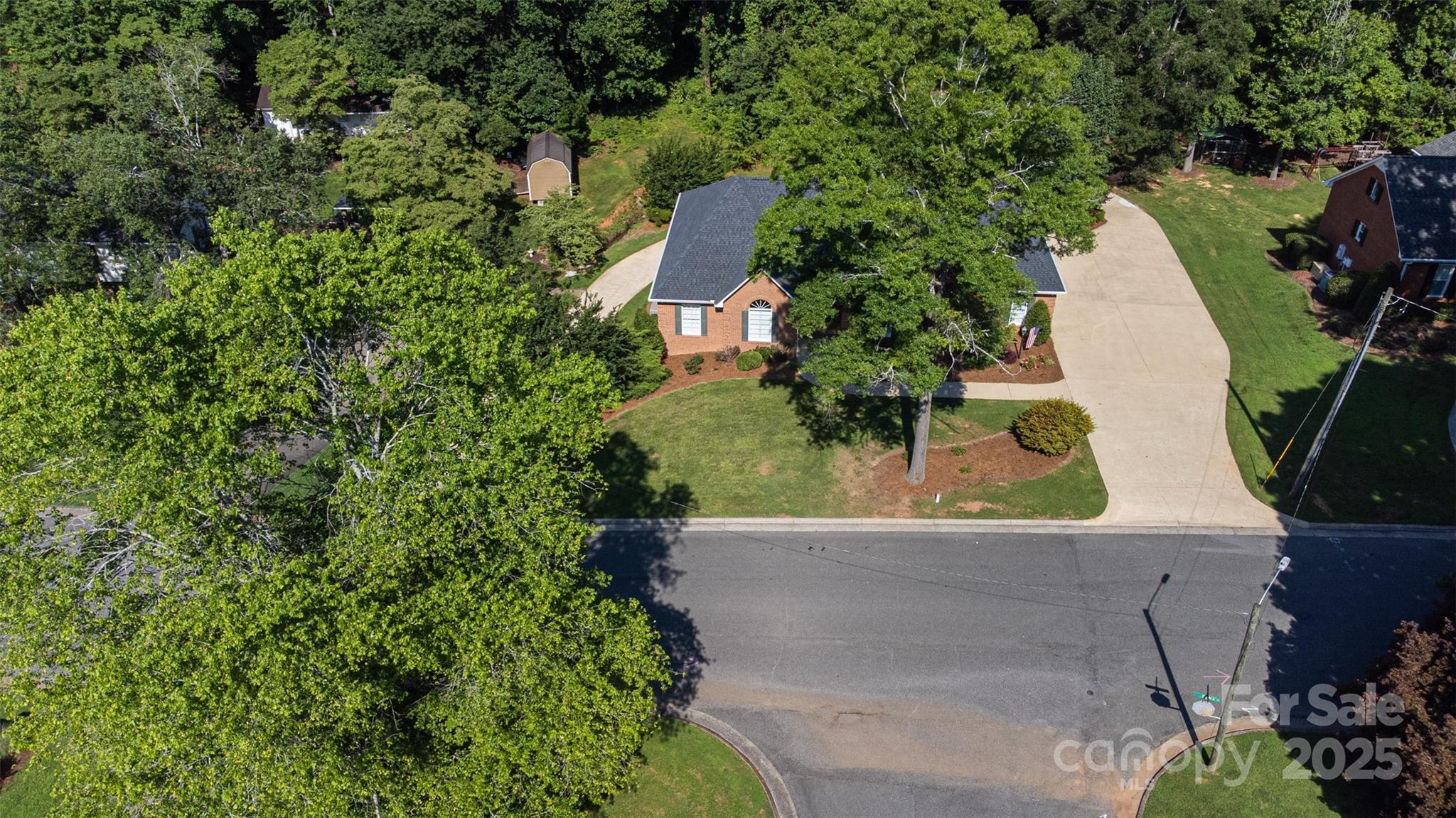 600 Queens Road Cherryville, NC 28021 - Photo 44 of 45 an aerial view of a house
