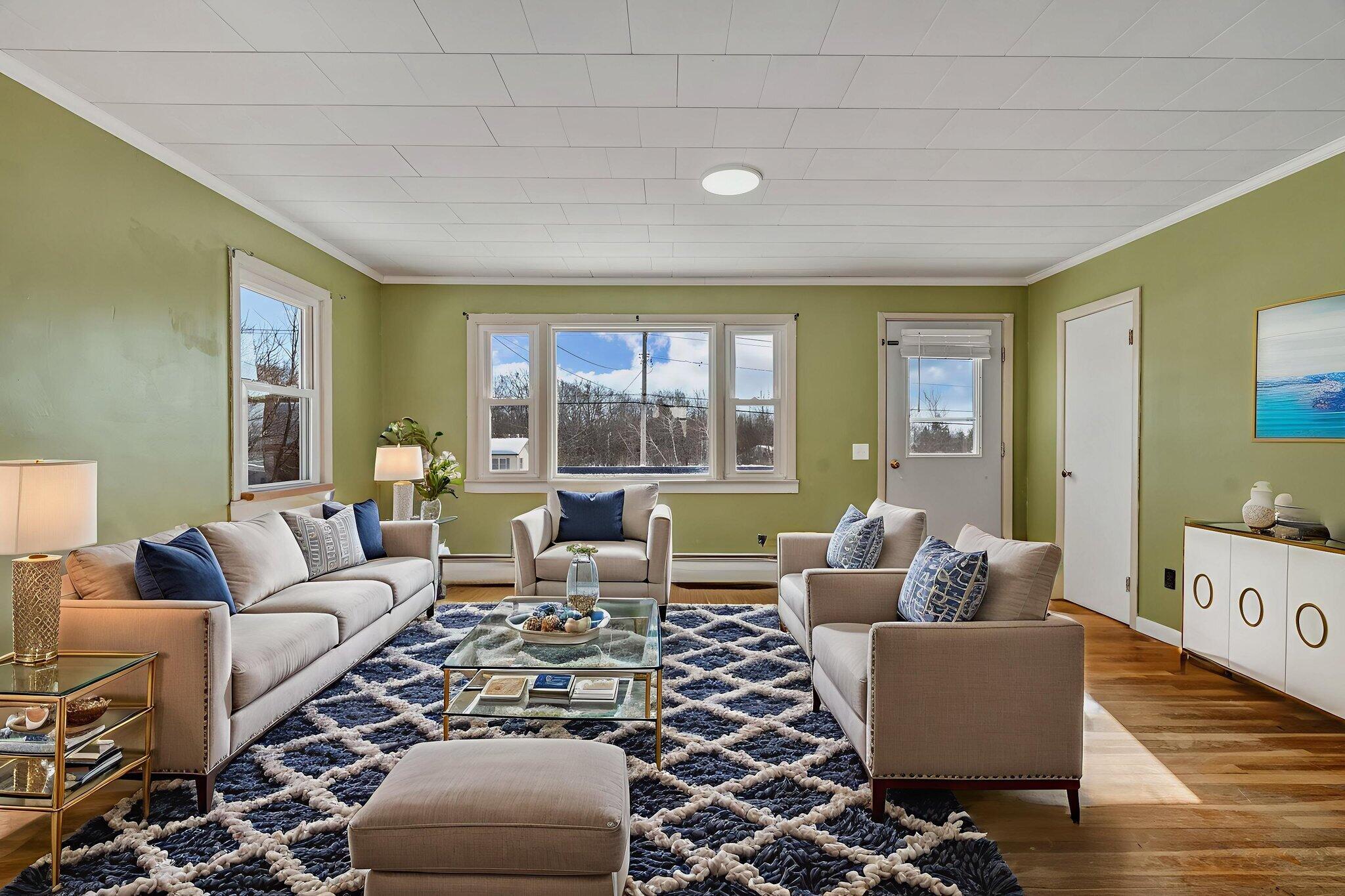 352 Main Road Eddington, ME 04428 - Photo 16 of 44 Staged Living Room