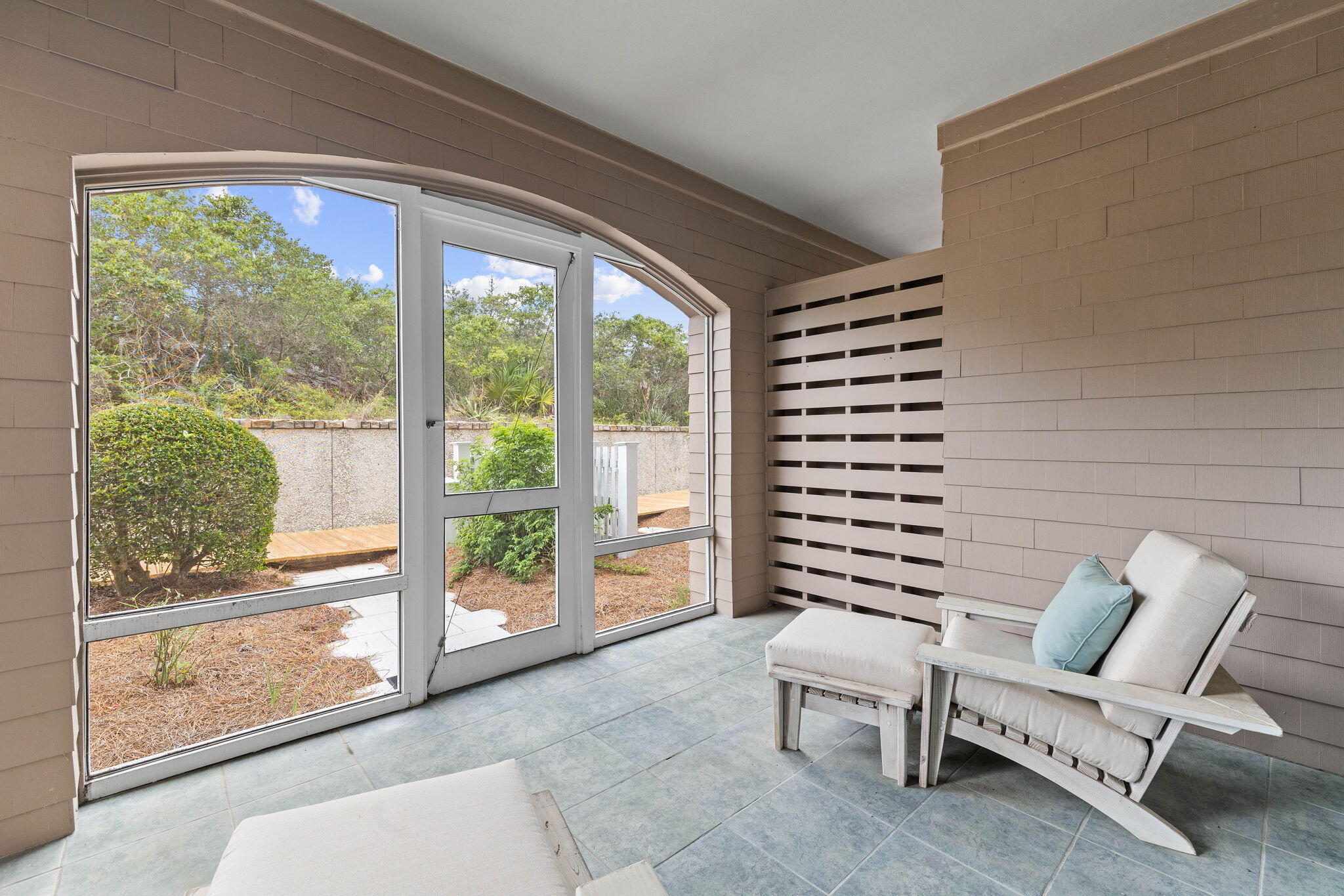 37 Compass Point Way South, Unit 110 Inlet Beach, FL 32461 - Photo 15 of 51 1st Floor Screened Porch