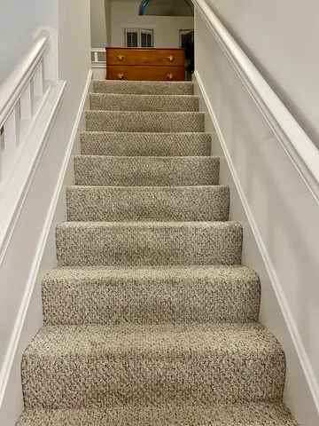 a view of city from balcony