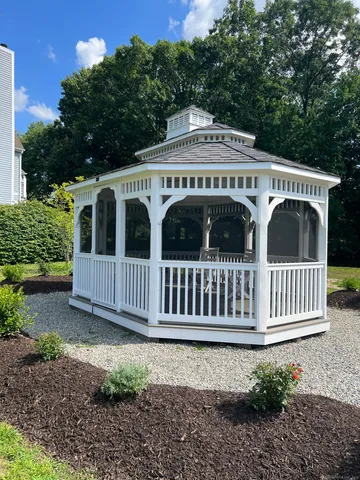 a view of a house with a porch