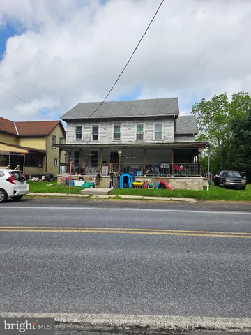 a car parked in front of the building