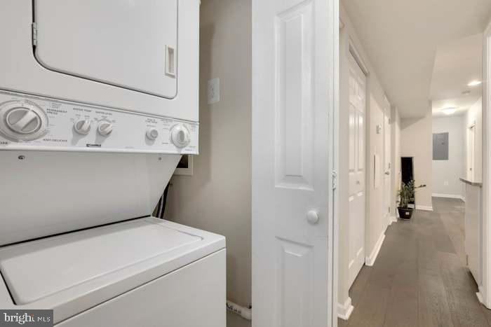 1720 H Street Northeast, Unit A Washington, DC 20002 - Photo 27 of 31 Efficient laundry nook in modern home.