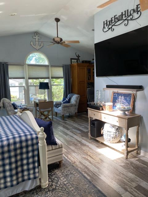 1317 Chandler Road Goodview, VA 24095 - Photo 8 of 29 a living room with furniture and a flat screen tv