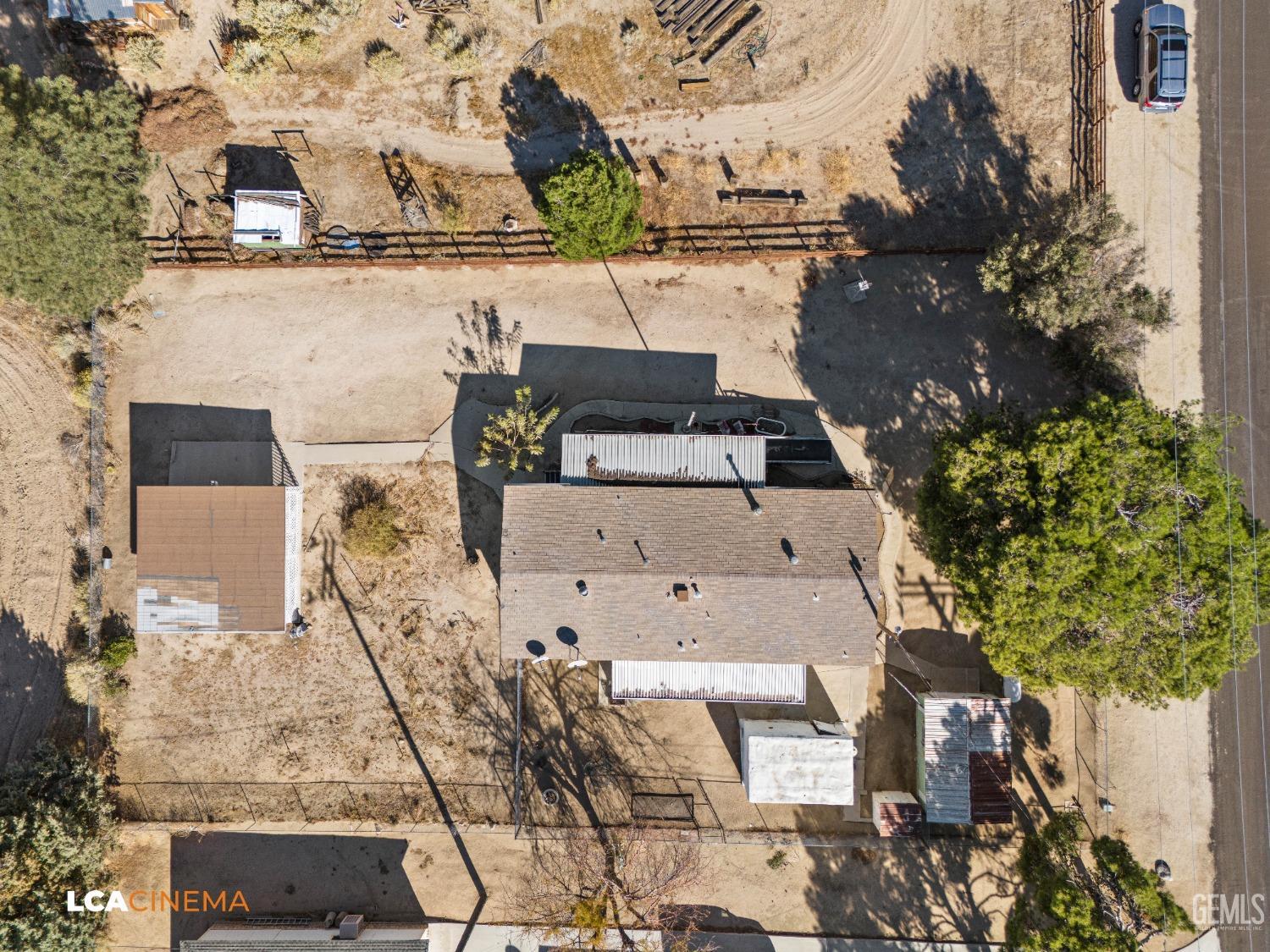 Undisclosed Address Onyx, CA 93255 - Photo 33 of 33 an aerial view of a house with a yard