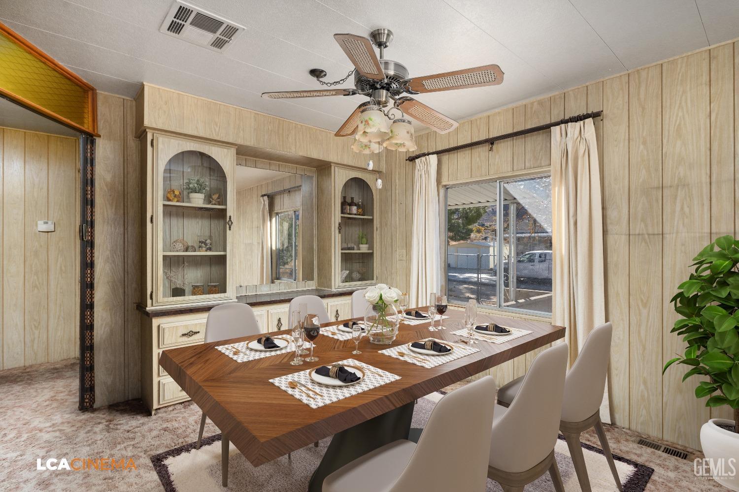 Undisclosed Address Onyx, CA 93255 - Photo 7 of 33 a view of a dining room with furniture window and outside view