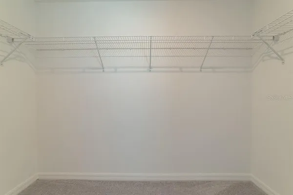 a view of a rack on the wall