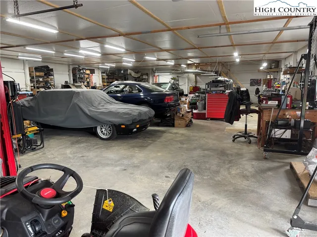 a city room with lots of gym equipment