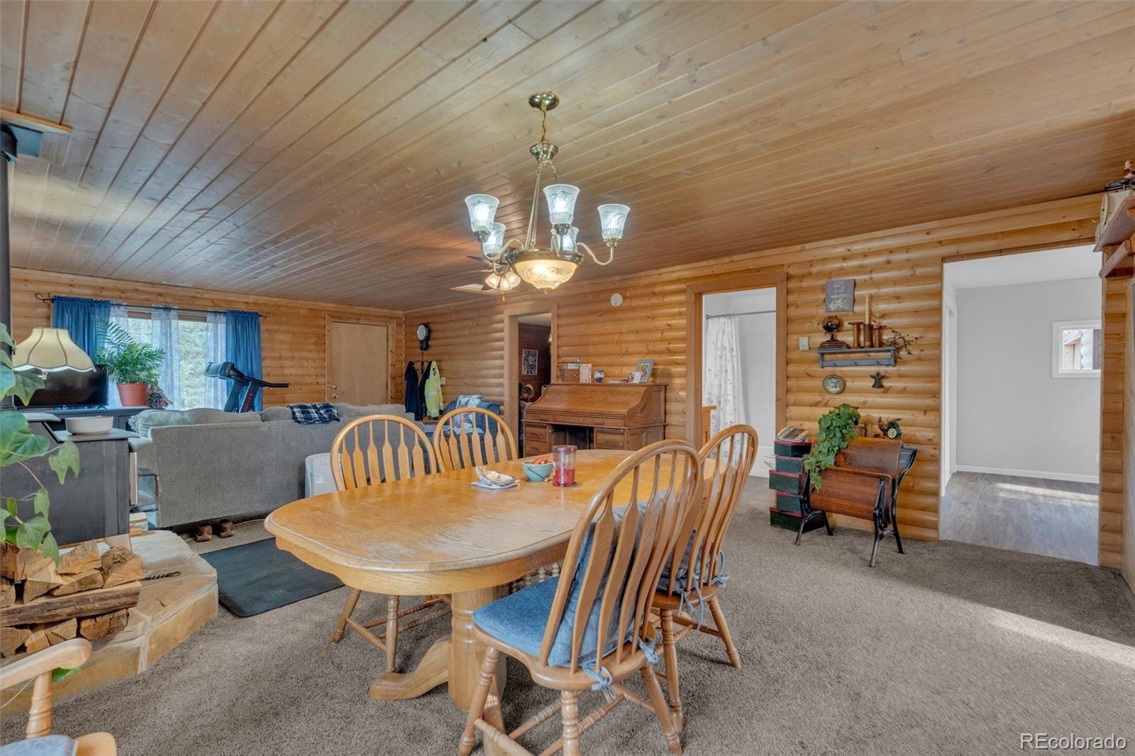 847 Timber Ridge Road Divide, CO 80814 - Photo 11 of 41 a view of a dining room with furniture