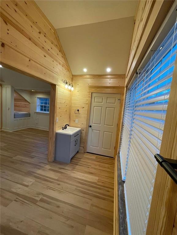4729 Willie Robinson Road Gainesville, GA 30506 - Photo 10 of 18 a view of a hallway with wooden floor