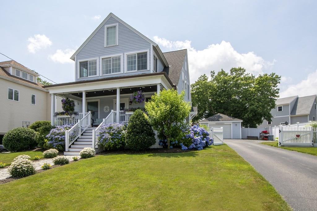 37 Damon Road Scituate, MA 02066 - Photo 39 of 39 a front view of a house with a garden
