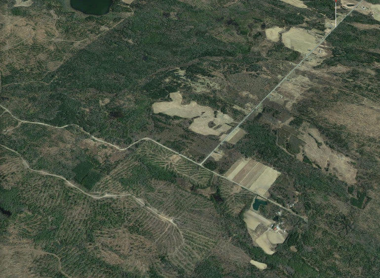 Lot 2 Bootfoot Road Bridgewater, ME 04735 - Photo 15 of 15 aerial-map