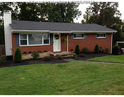 Exterior Front. 1804 Huber Road