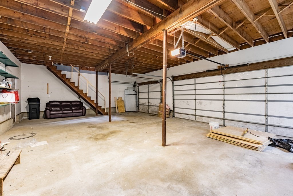 218 N Road Westhampton, MA 01027 - Photo 34 of 42 a view of a indoor garage