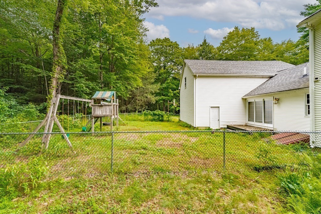 218 N Road Westhampton, MA 01027 - Photo 40 of 42 a view of a house with a backyard