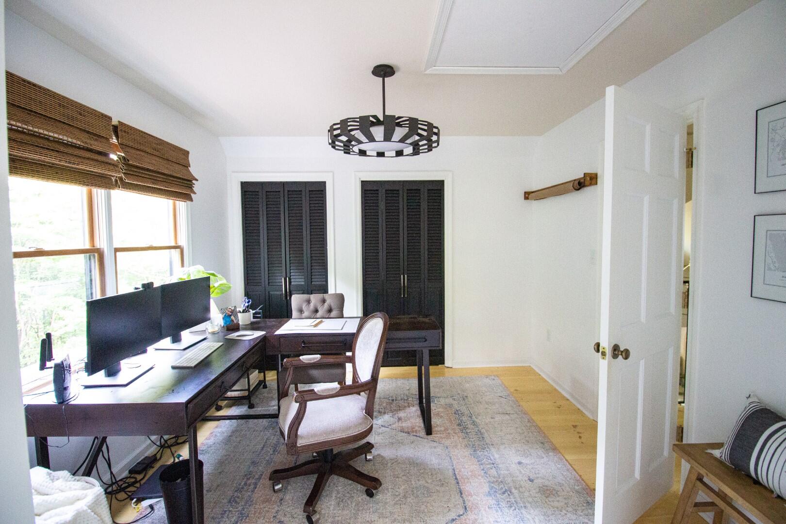 2420 Roaring Run Road Goode, VA 24556 - Photo 30 of 53 a view of a livingroom with workspace and a window