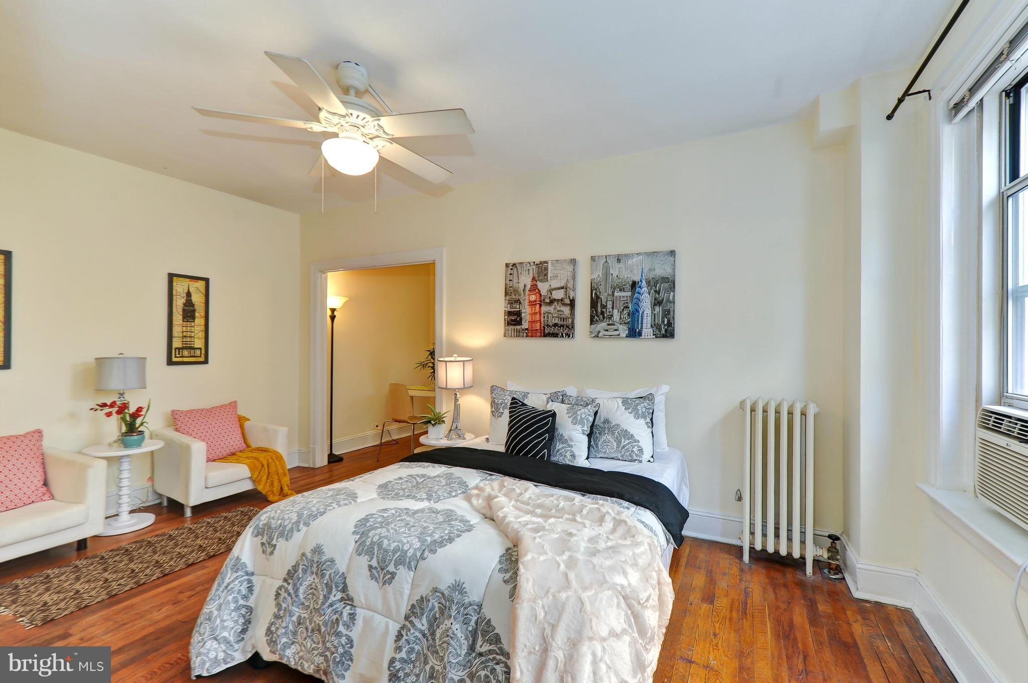 1954 Columbia Road Northwest, Unit 207 Washington, DC 20009 - Photo 11 of 25 Living Room/Bedroom