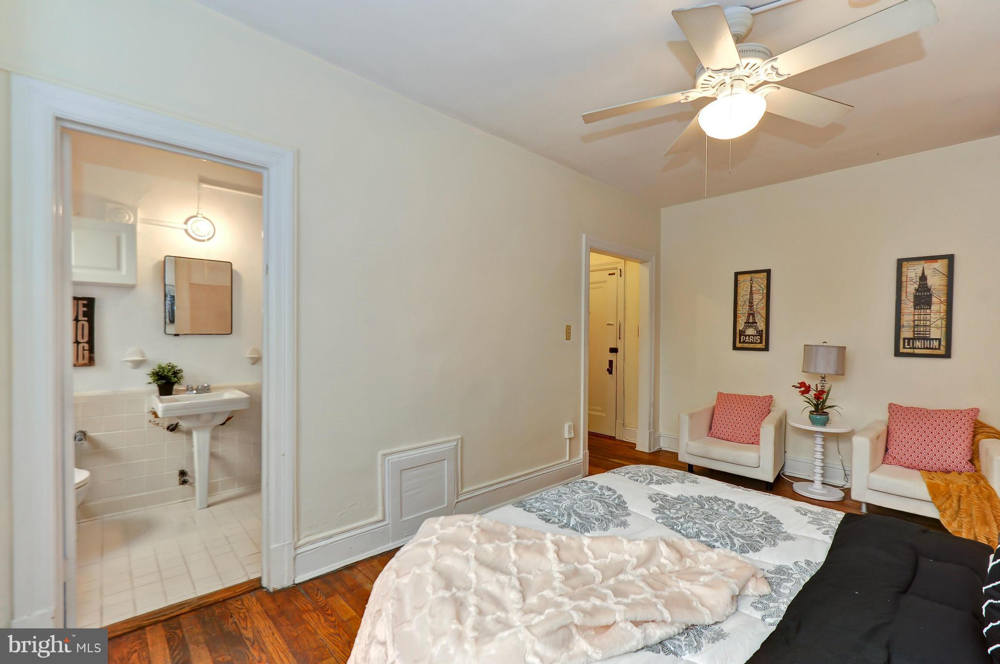1954 Columbia Road Northwest, Unit 207 Washington, DC 20009 - Photo 12 of 25 Living Room/Bedroom