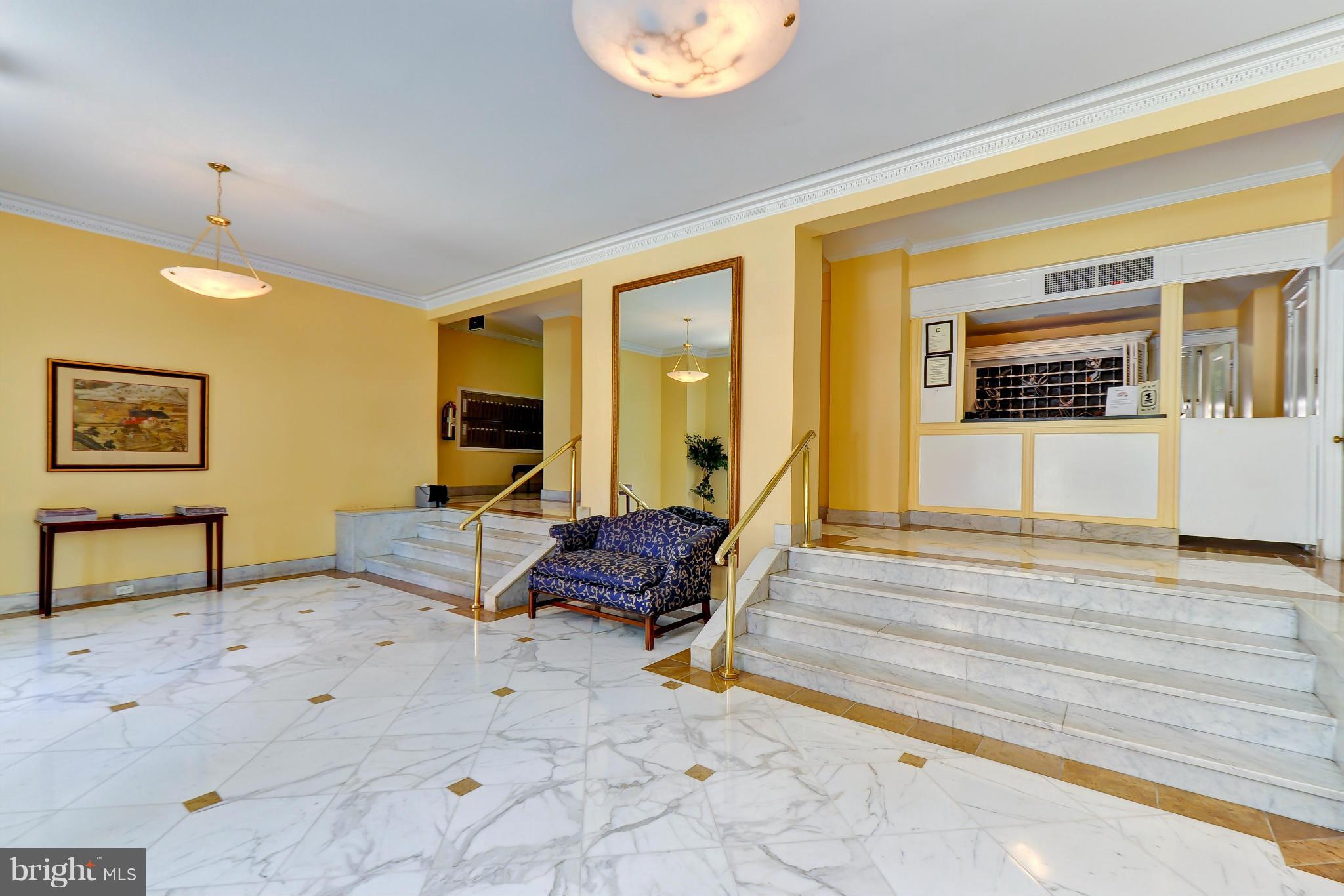 1954 Columbia Road Northwest, Unit 207 Washington, DC 20009 - Photo 5 of 25 Lobby w/Front Desk