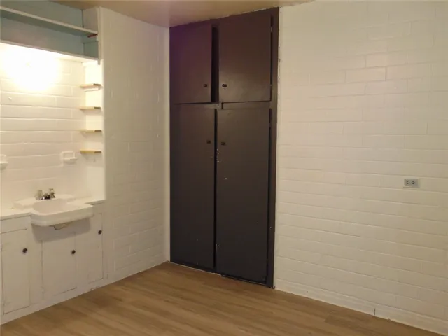 a view of a bathroom with a sink