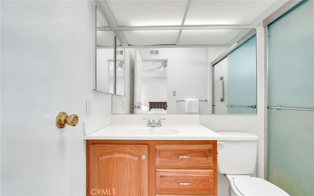 1607 Blackwall Drive Simi Valley, CA 93063 - Photo 21 of 47 a bathroom with a sink toilet and shower