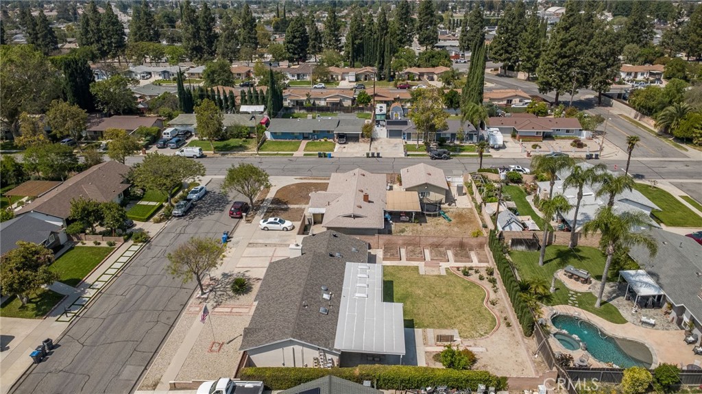 1607 Blackwall Drive Simi Valley, CA 93063 - Photo 42 of 47 an aerial view of a city with lots of residential buildings