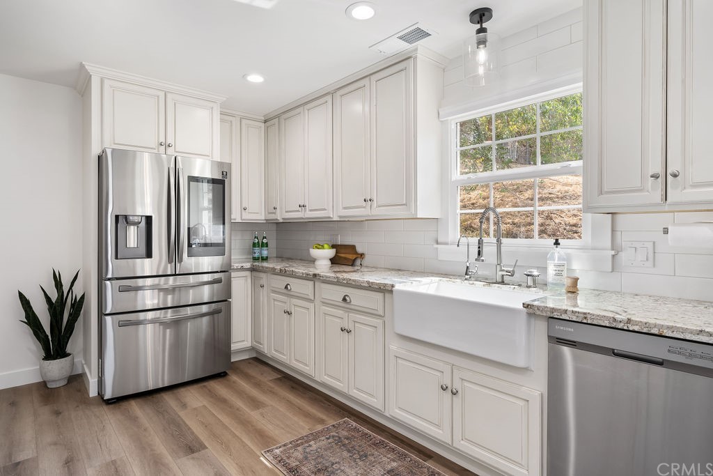 1130 Merry Hill Road Paso Robles, CA 93446 - Photo 8 of 48 Beautifully remodeled kitchen with a farmhouse sink
