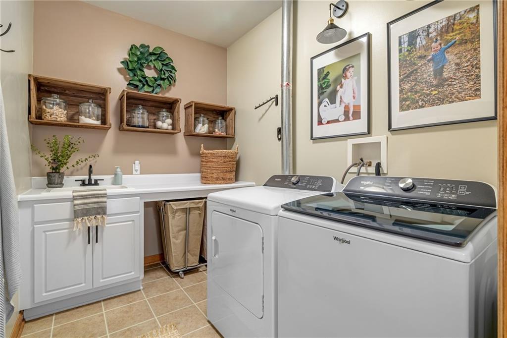 764 Old Millcreek Road Hookstown, PA 15050 - Photo 22 of 48 a kitchen with a sink stove and cabinets