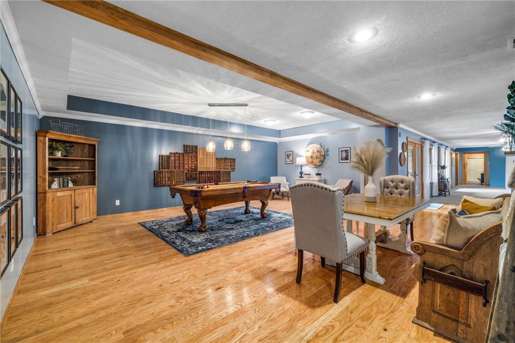 764 Old Millcreek Road Hookstown, PA 15050 - Photo 27 of 48 a living room with furniture and wooden floor