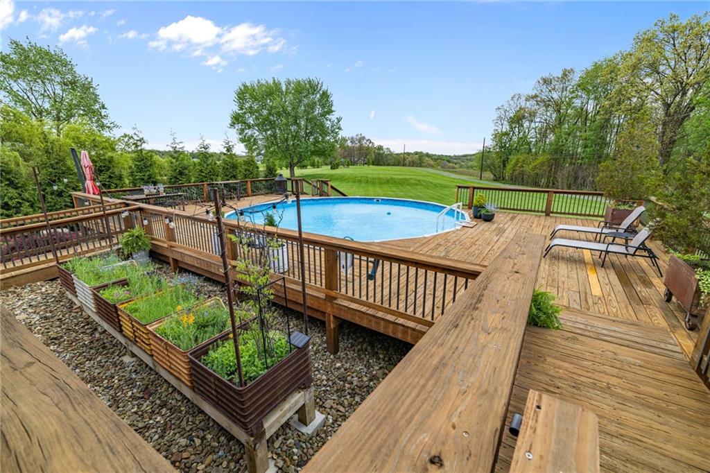 764 Old Millcreek Road Hookstown, PA 15050 - Photo 37 of 48 a view of a roof deck with couches