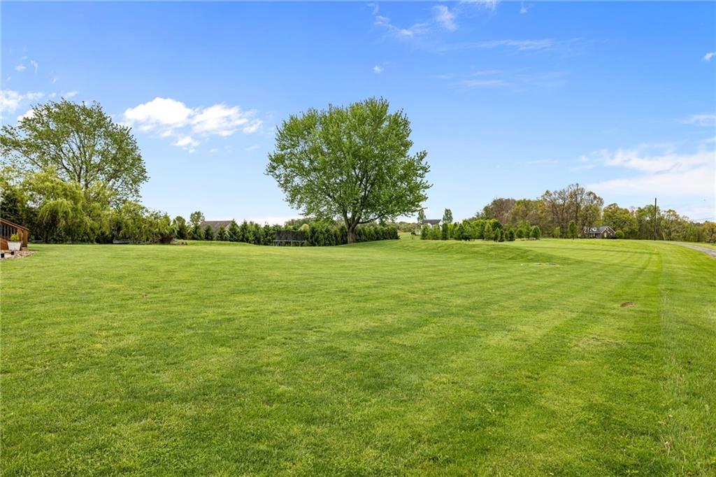 764 Old Millcreek Road Hookstown, PA 15050 - Photo 43 of 48 a view of a big yard with plants and large trees