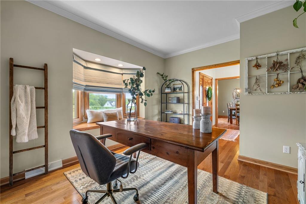 764 Old Millcreek Road Hookstown, PA 15050 - Photo 6 of 48 a dining room with furniture and wooden floor