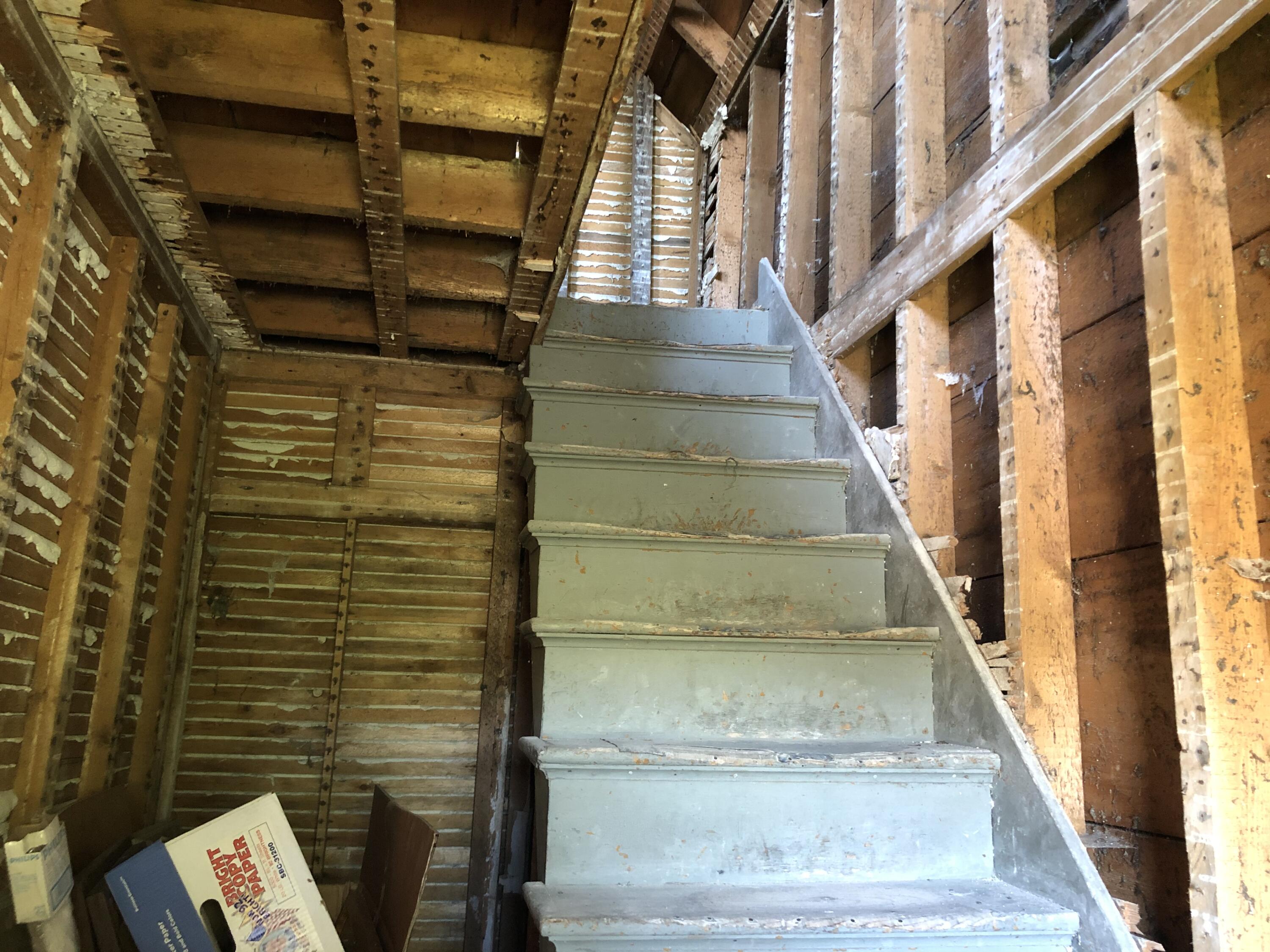 643 Corea Road Gouldsboro, ME 04607 - Photo 18 of 25 Original stairs