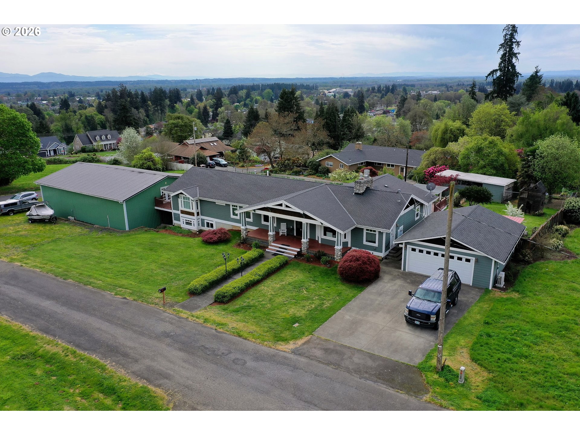 35432 Spence Street St. Helens, OR 97051 - Photo 40 of 48 an aerial view of a house with garden