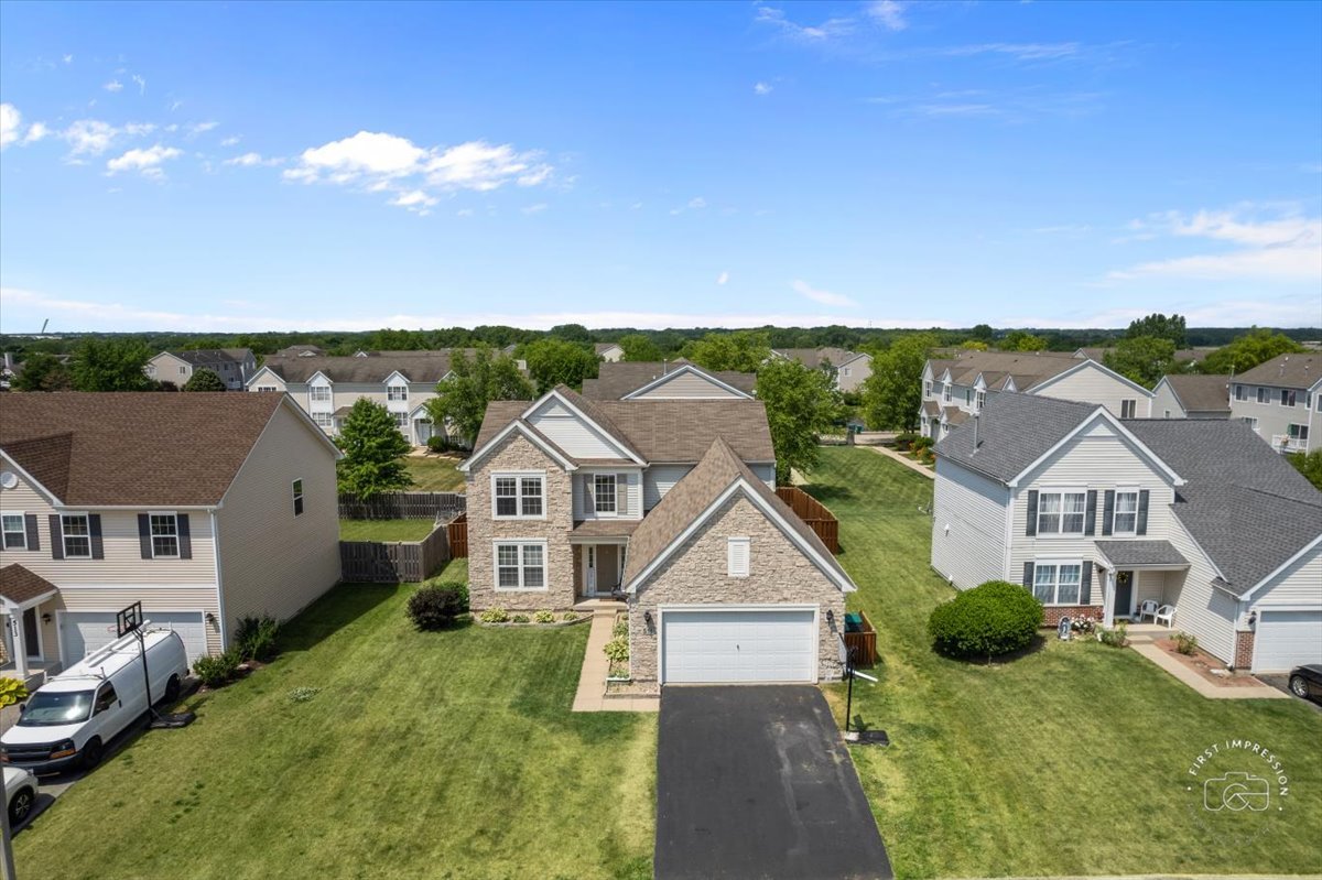 511 Silver Falls Street Joliet, IL 60431 - Photo 31 of 35 an aerial view of a house