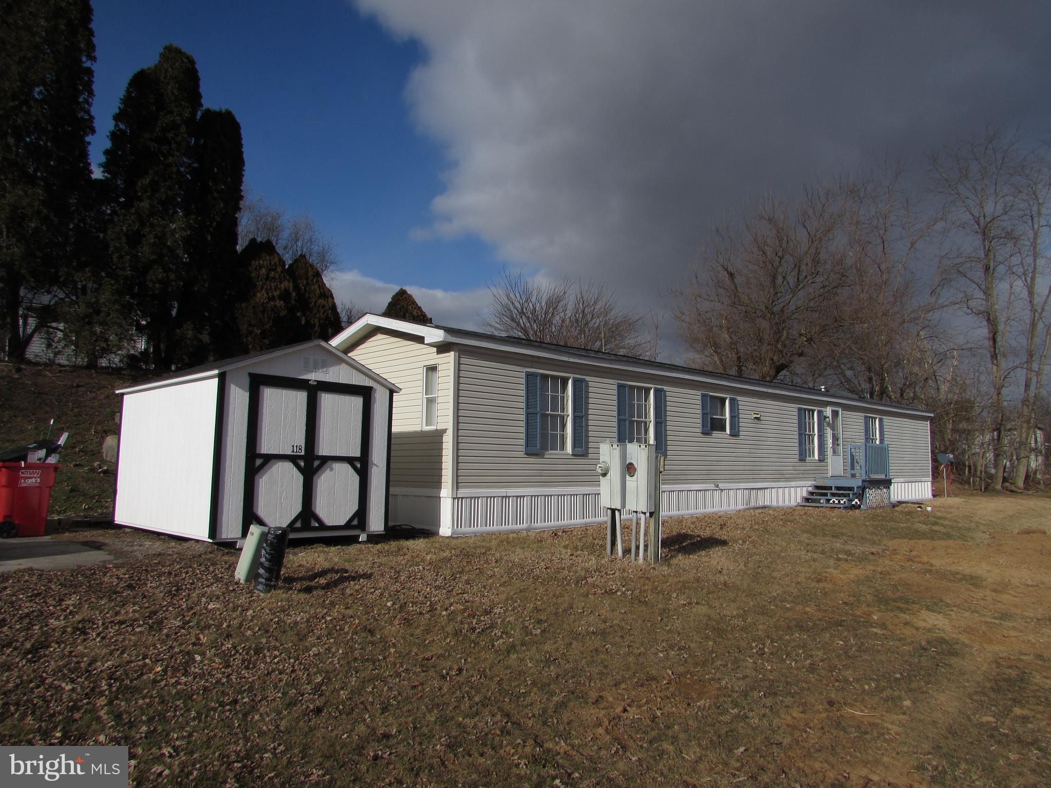 a house view with a backyard space